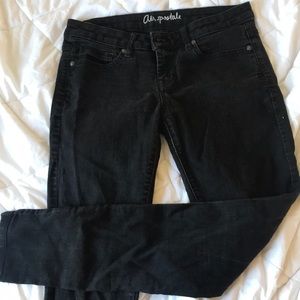 Aeropostale skinny black jeans